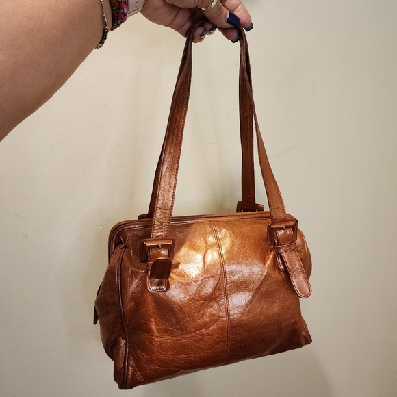 HOBO International Metallic double Handles strap Bag - Picture 9 of 13